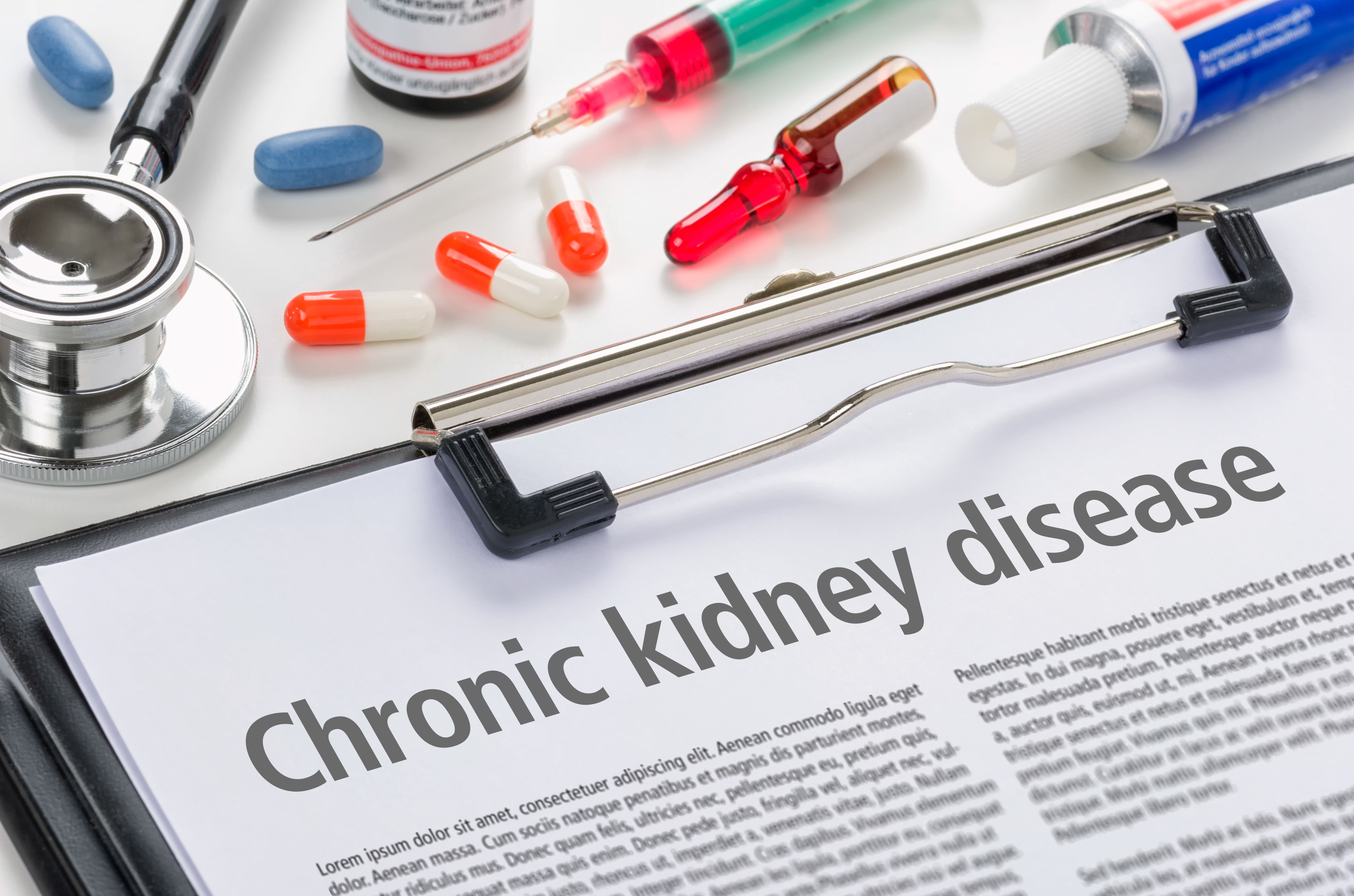 Chronic kidney disease diagnosis papers -- Image credit: Zerbor | stock.adobe.com