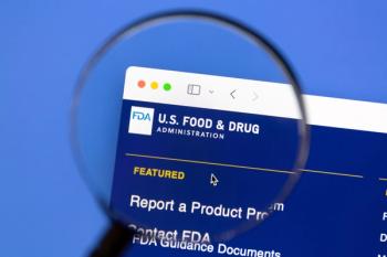 US FDA homepage on laptop -- Image credit: IB Photography | stock.adobe.com
