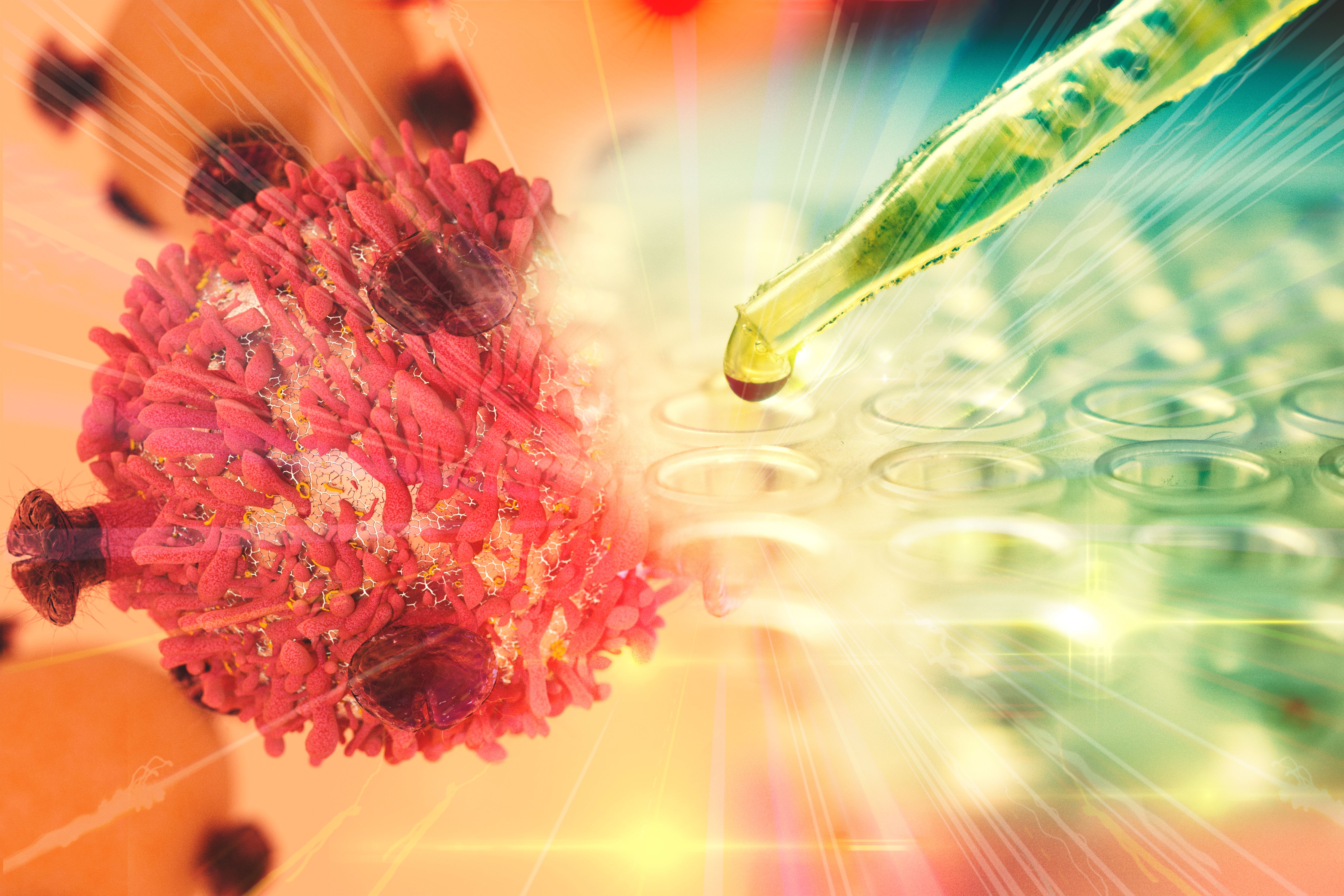 Therapy for Cancer Treatment Concept Cancer therapy with T-cell and pipette | Image Credit: catalin - stock.adobe.com