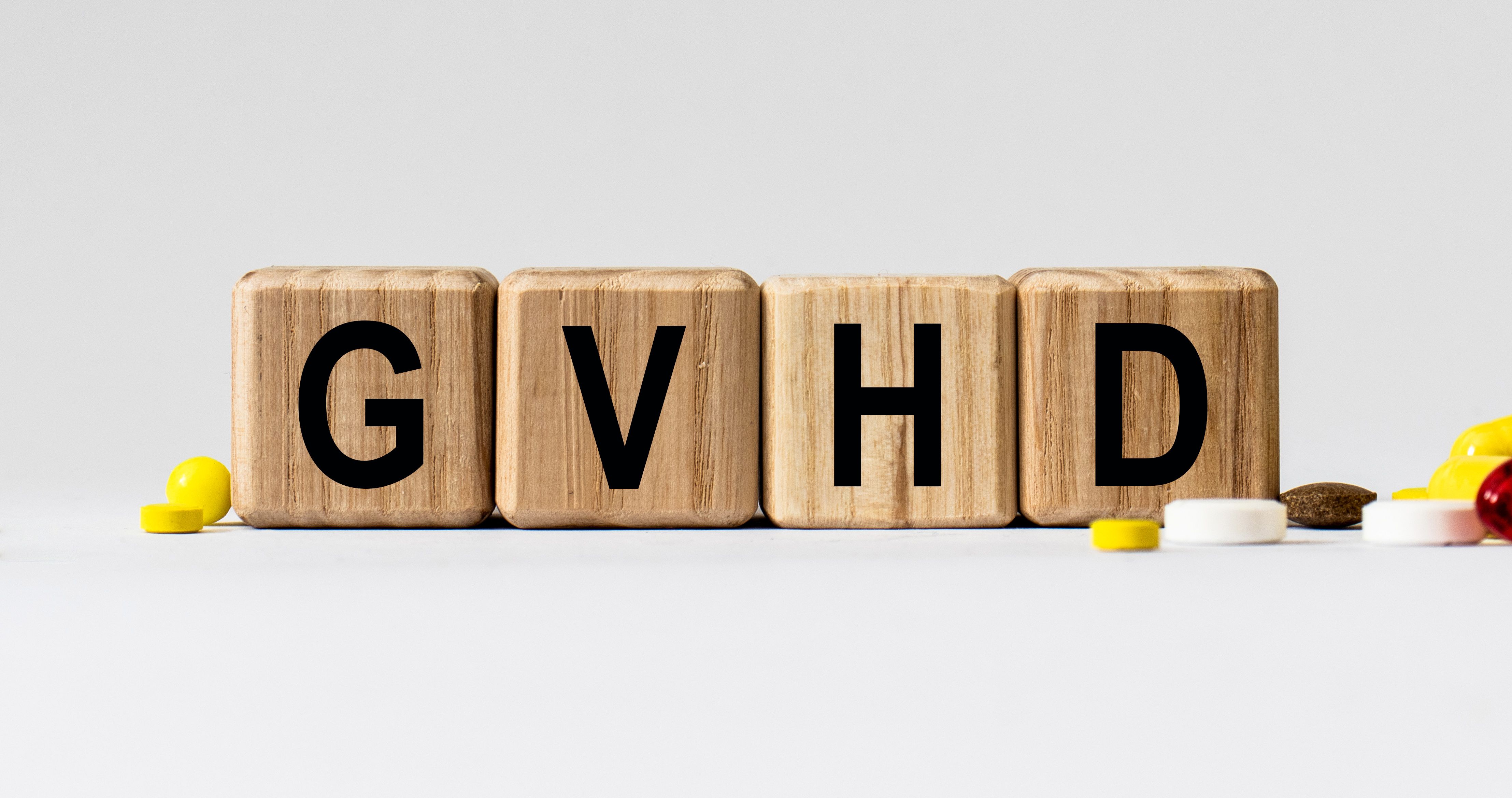 Wooden blocks spelling GVHD | Image Credit: © Stanislau - stock.adobe.com