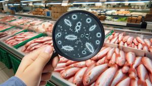 Microbial Contamination in Seafood | Visualizing Pathogens in Market Produce | Image Credit: Sakson | stock.adobe.com