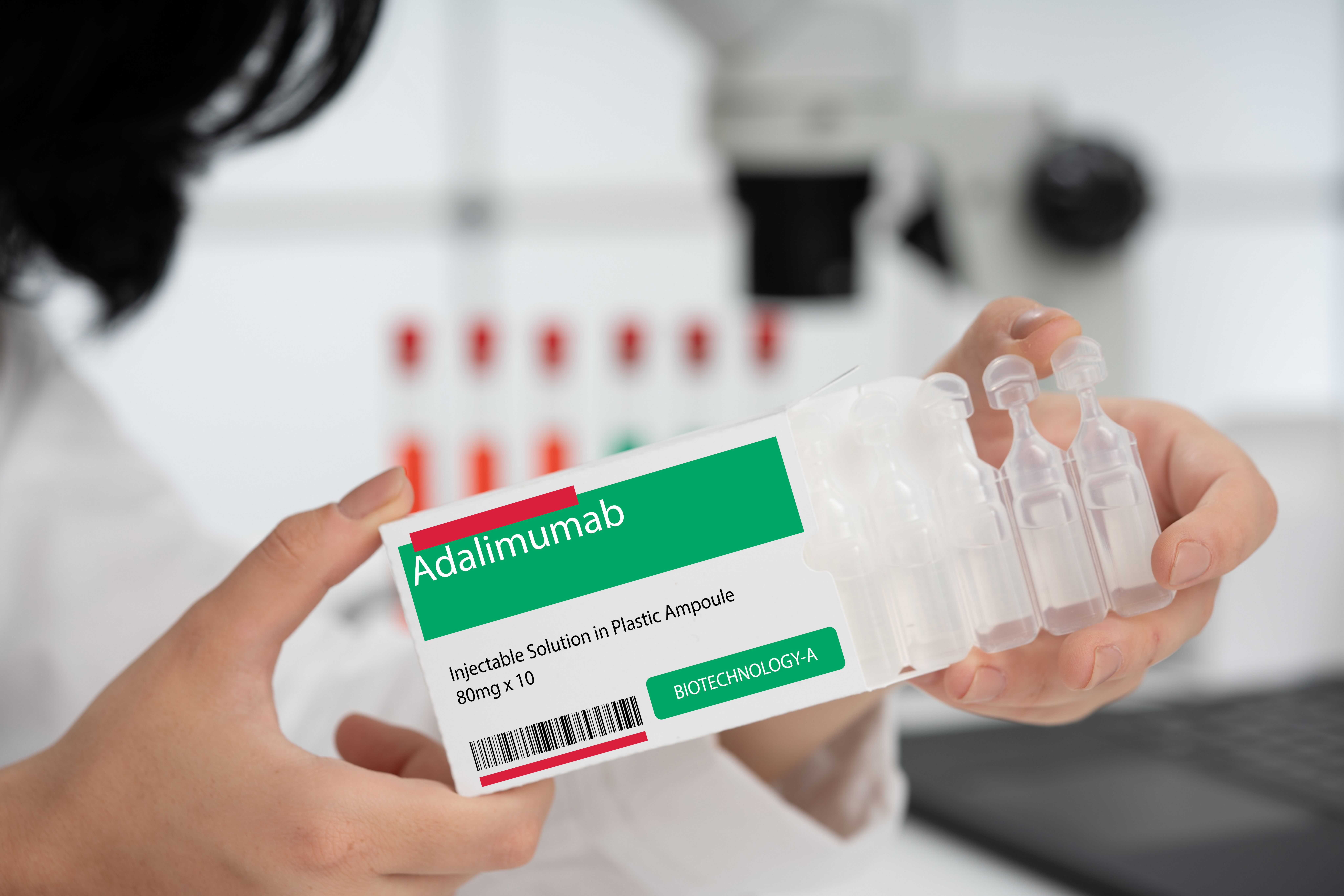 Adalimumab -- Image credit: luchschenF | stock.adobe.com