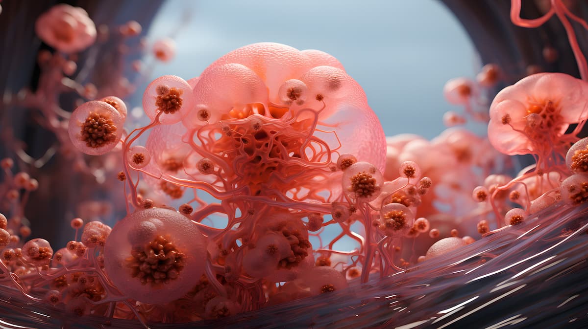 leaky gut syndrome abstract 3d illustration