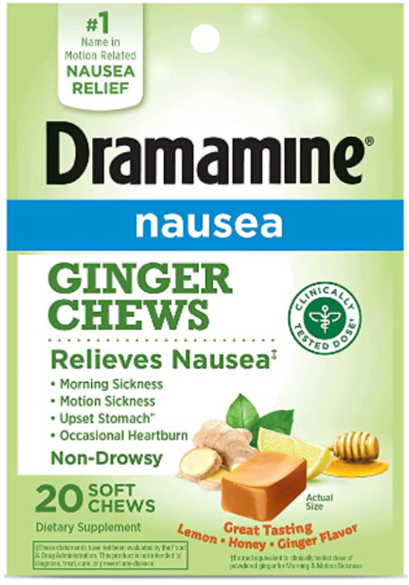 Daily OTC Pearl: Dramamine Ginger Chews | Pharmacy Times