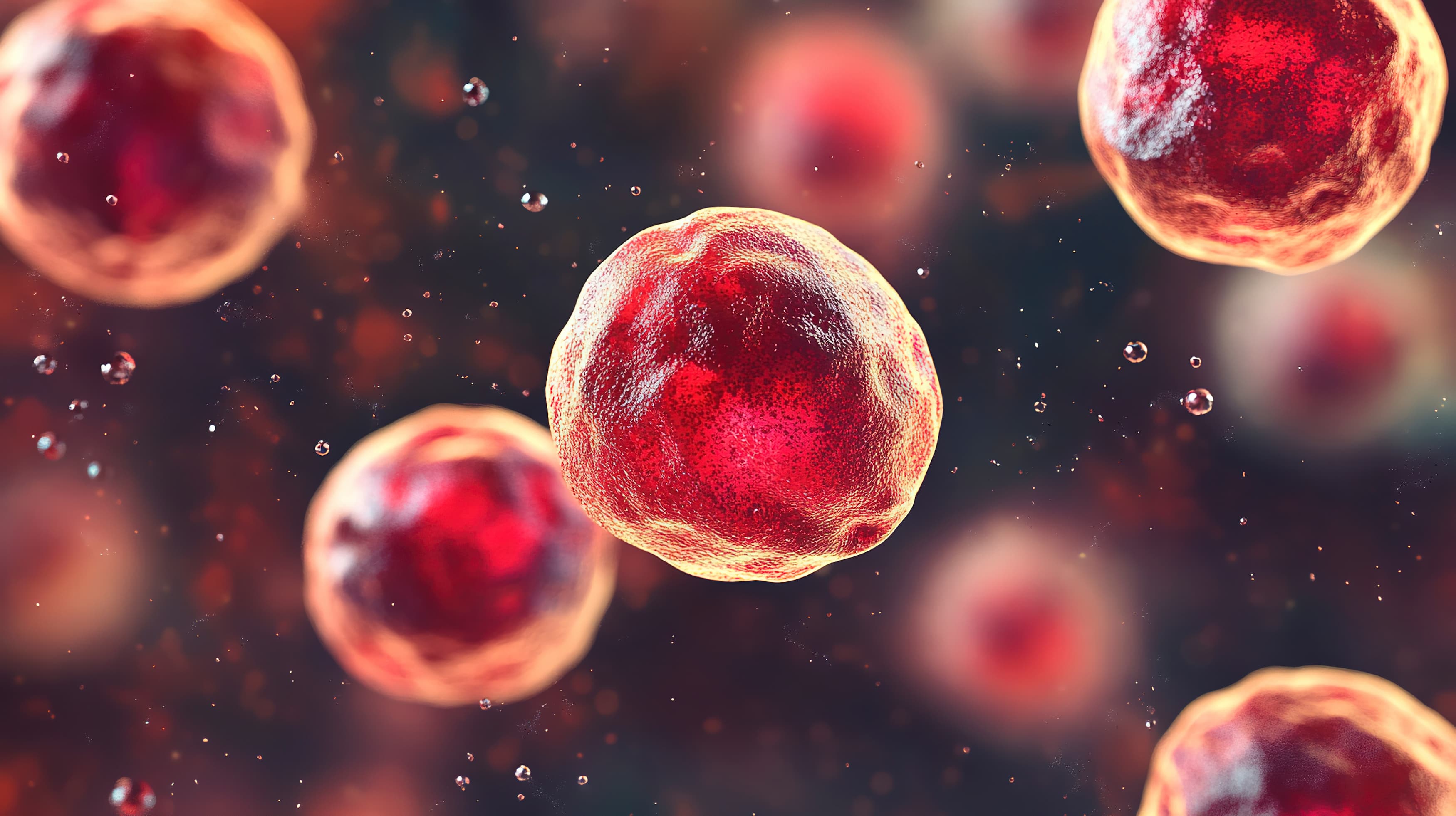 A vector representation of Acute Myeloid Leukemia cells, science, detailed