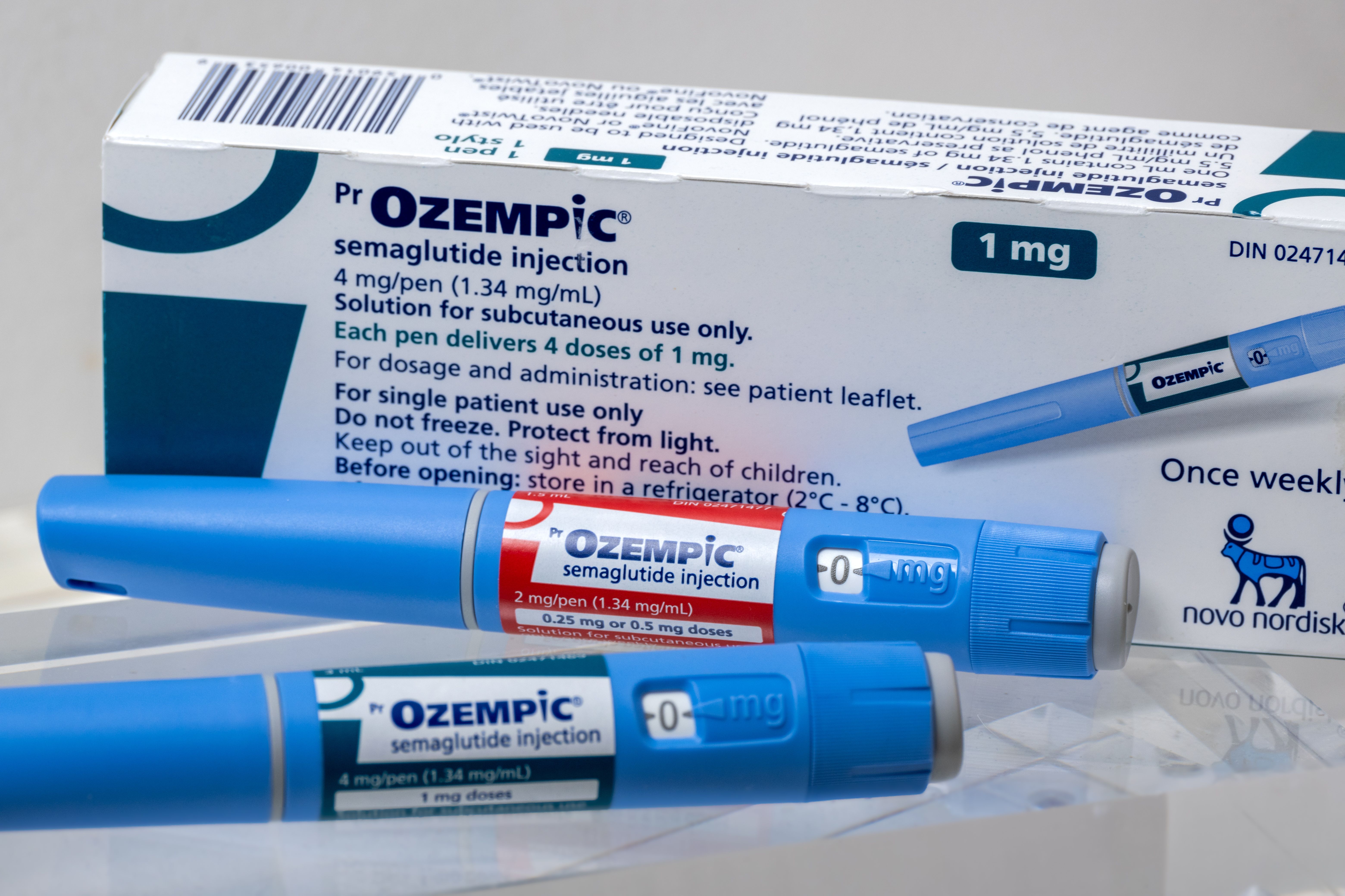 Ozempic (semaglutide) injection pens -- Image credit: mbruxelle | stock.adobe.com