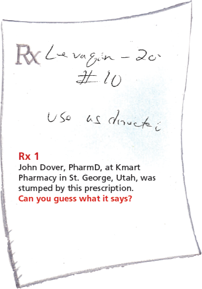 Can You Read These Rxs?