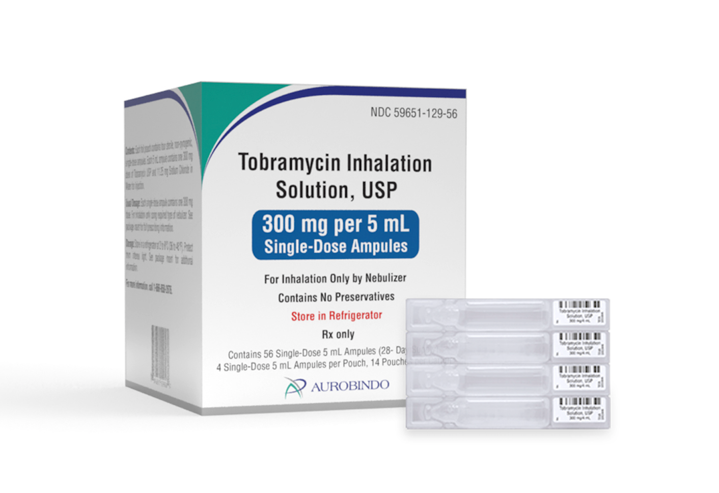 Aurobindo Announces FDA Approval of Tobramycin Inhalation Solution