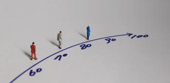 Miniature people and the concept of an aging society - Image credit: Hyejin Kang | stock.adobe.com