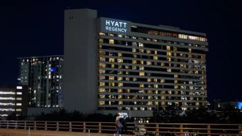 Hyatt Regency Austin hotel in Austin, Texas -- Image credit: 4kclips | stock.adobe.com