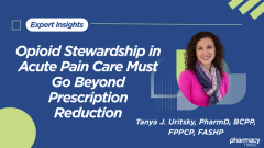 Opioid Stewardship in Acute Pain Care Must Go Beyond Prescription Reduction