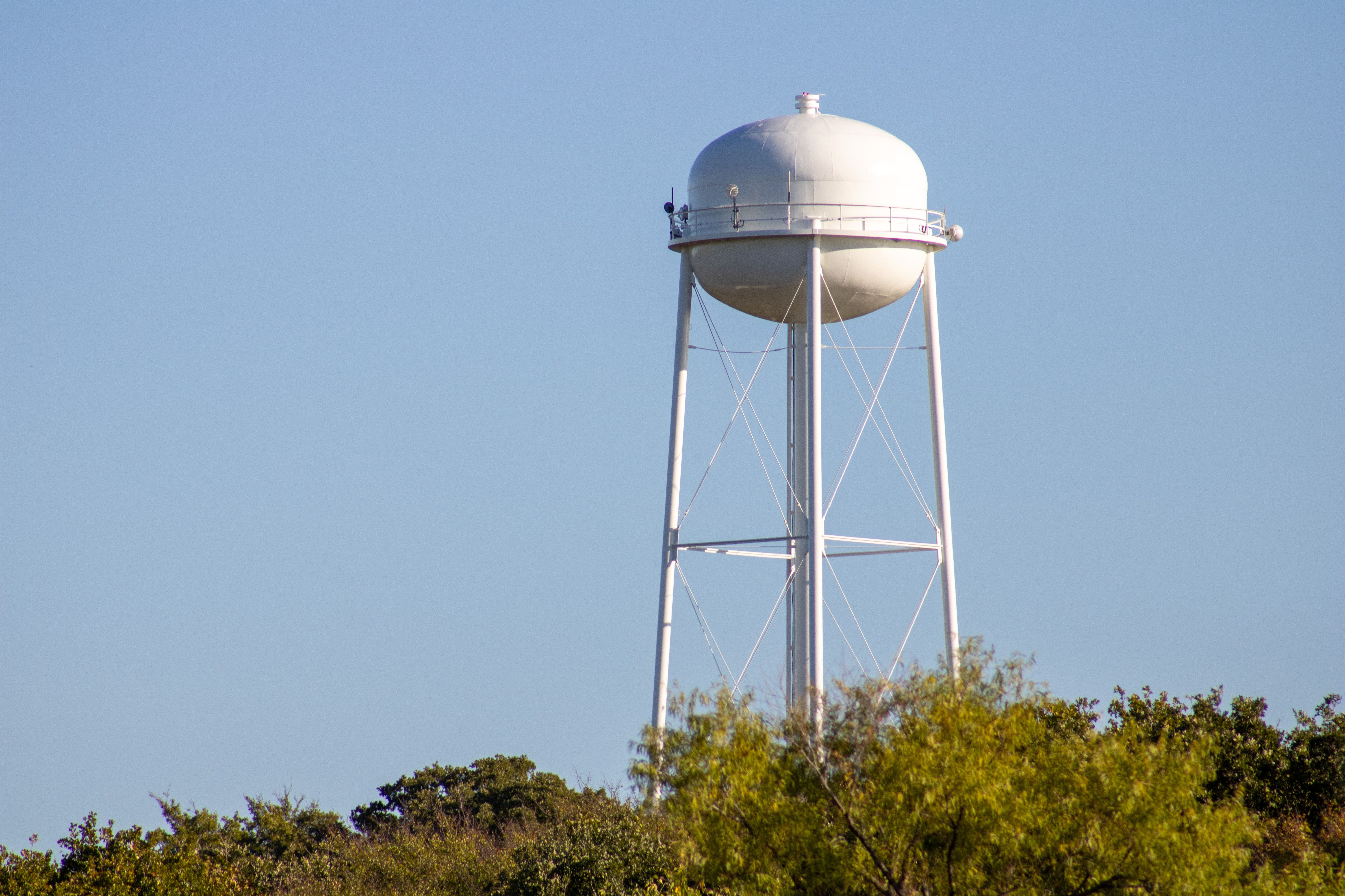 Water tower -- Image credit: Hunter Shuey | stock.adobe.com