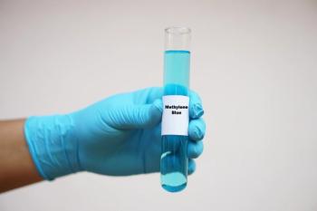 Vial of methylene blue solution | Image Credit: © Sanhanat - stock.adobe.com