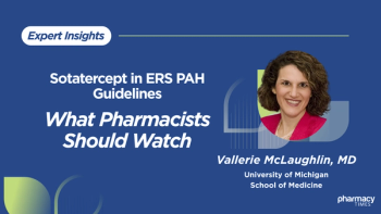 Sotatercept in ERS PAH Guidelines: What Pharmacists Should Watch