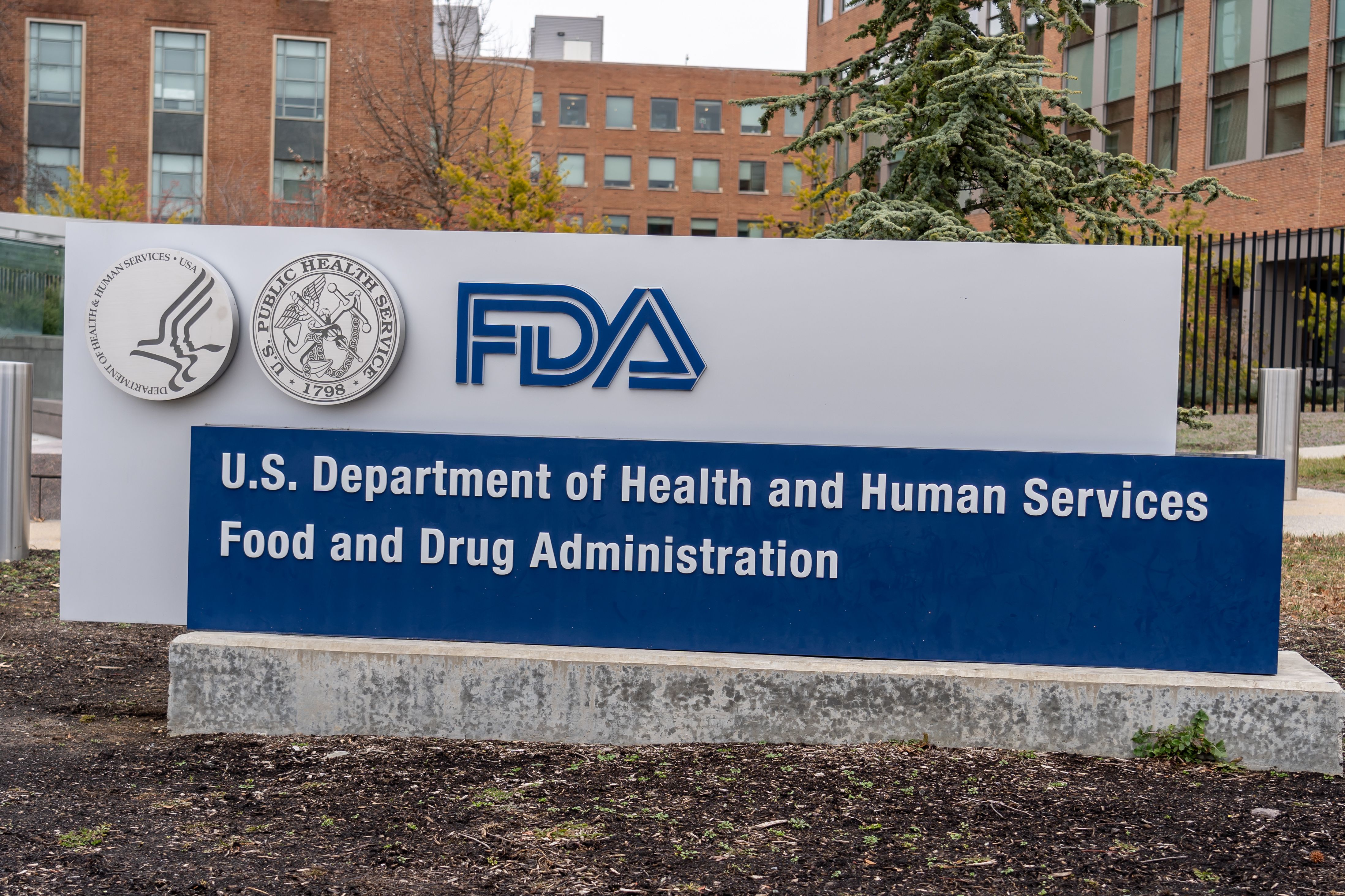 FDA headquarters sign -- Image credit: JHVEPhoto | stock.adobe.com