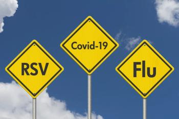 RSV, covid-19 and flu yellow warning road sign - Image credit: Karen Roach | stock.adobe.com