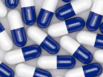 3D render of generic drug pills