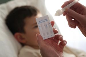 Positive test result for RSV - Image credit: orma82 | stock.adobe.com