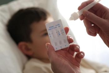 Positive test result for RSV - Image credit: orma82 | stock.adobe.com