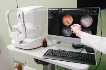 Eye scan showing macular degeneration -- Image credit: Rabizo Anatolii | stock.adobe.com