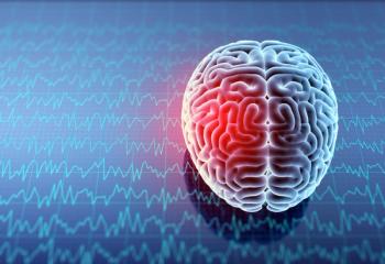 Headache area on brain X-ray, 3D illustration | Image credit: Iaremenko - stock.adobe.com