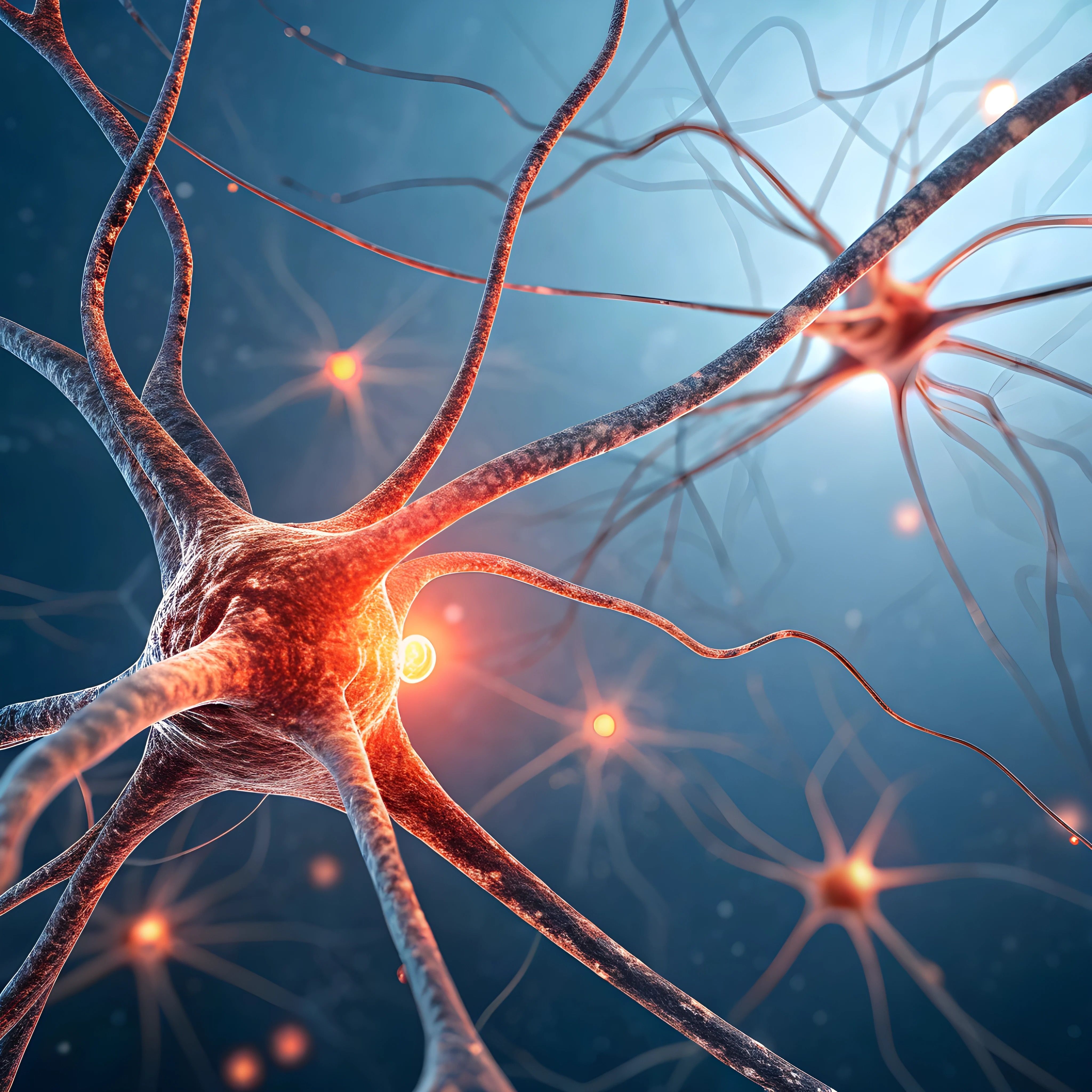 AI-generated depiction of neurons within the brain -- Image credit: Gadda | stock.adobe.com