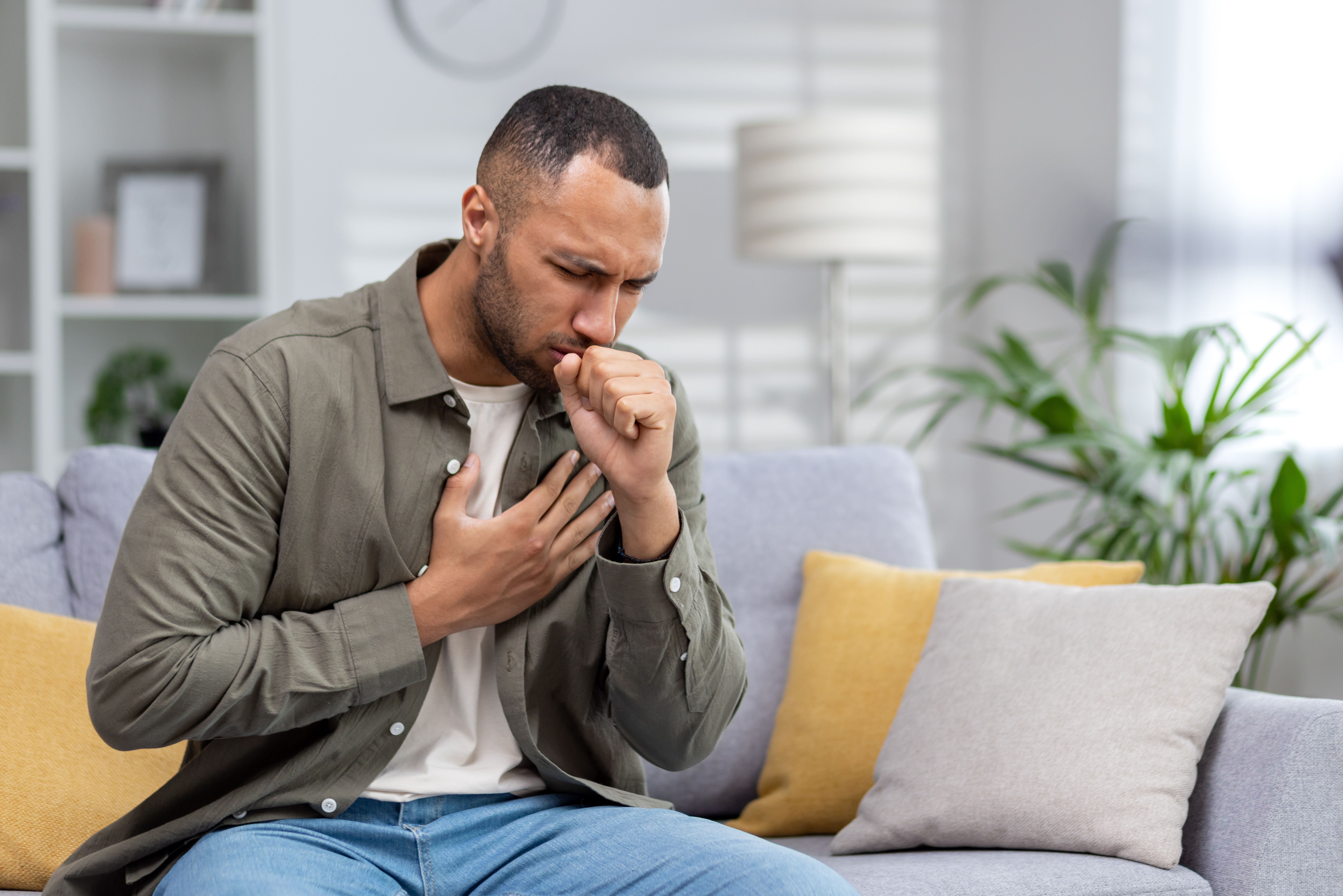Man with asthma -- Image credit: Tetiana | stock.adobe.com