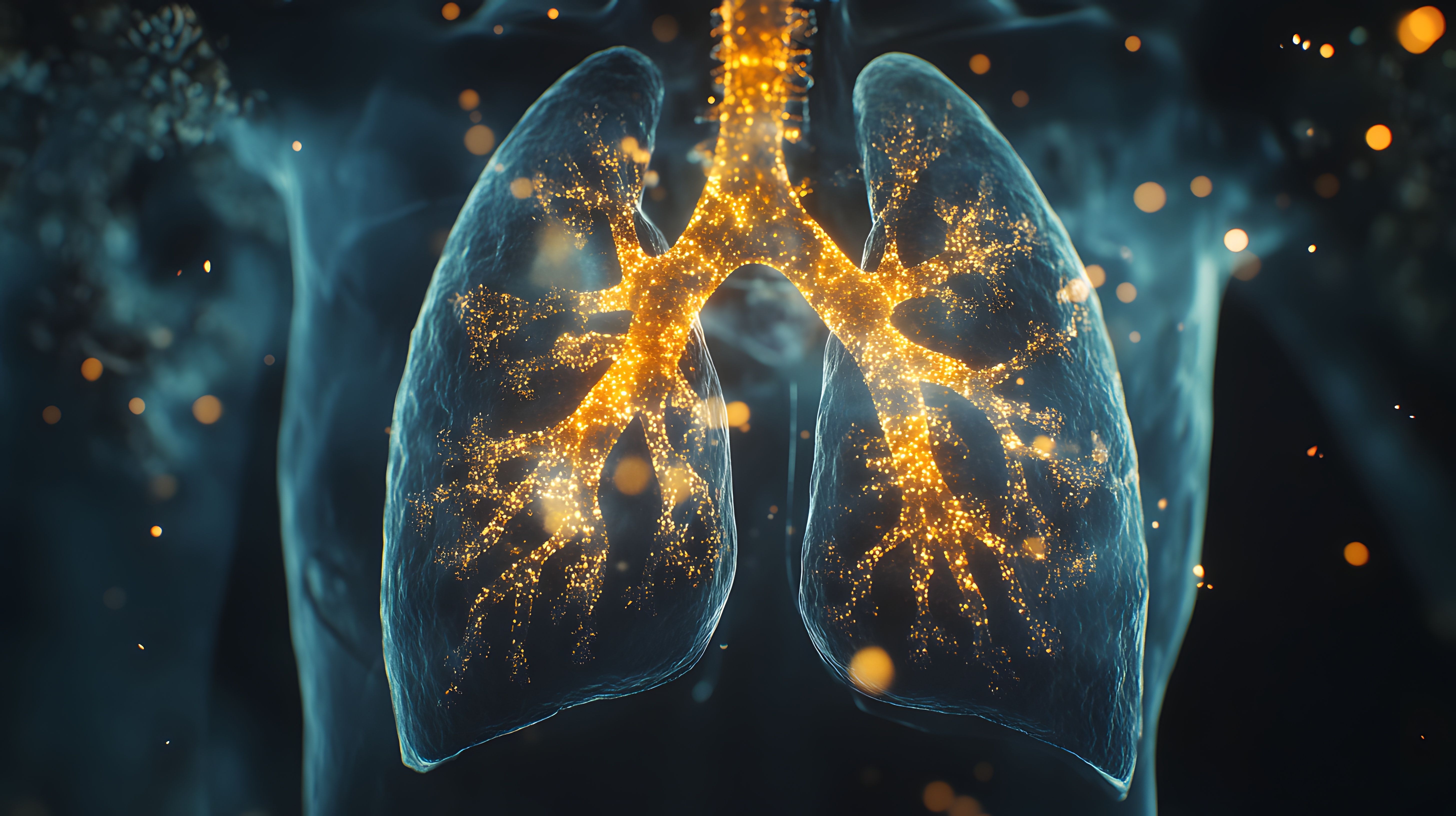 Visualization of cystic fibrosis in the lungs | Image Credit: © Mr image - stock.adobe.com