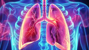 Medical 3D illustration of pulmonary embolism condition, dangerous blood clot blockage in lung artery | Image Credit: feng | stock.adobe.com