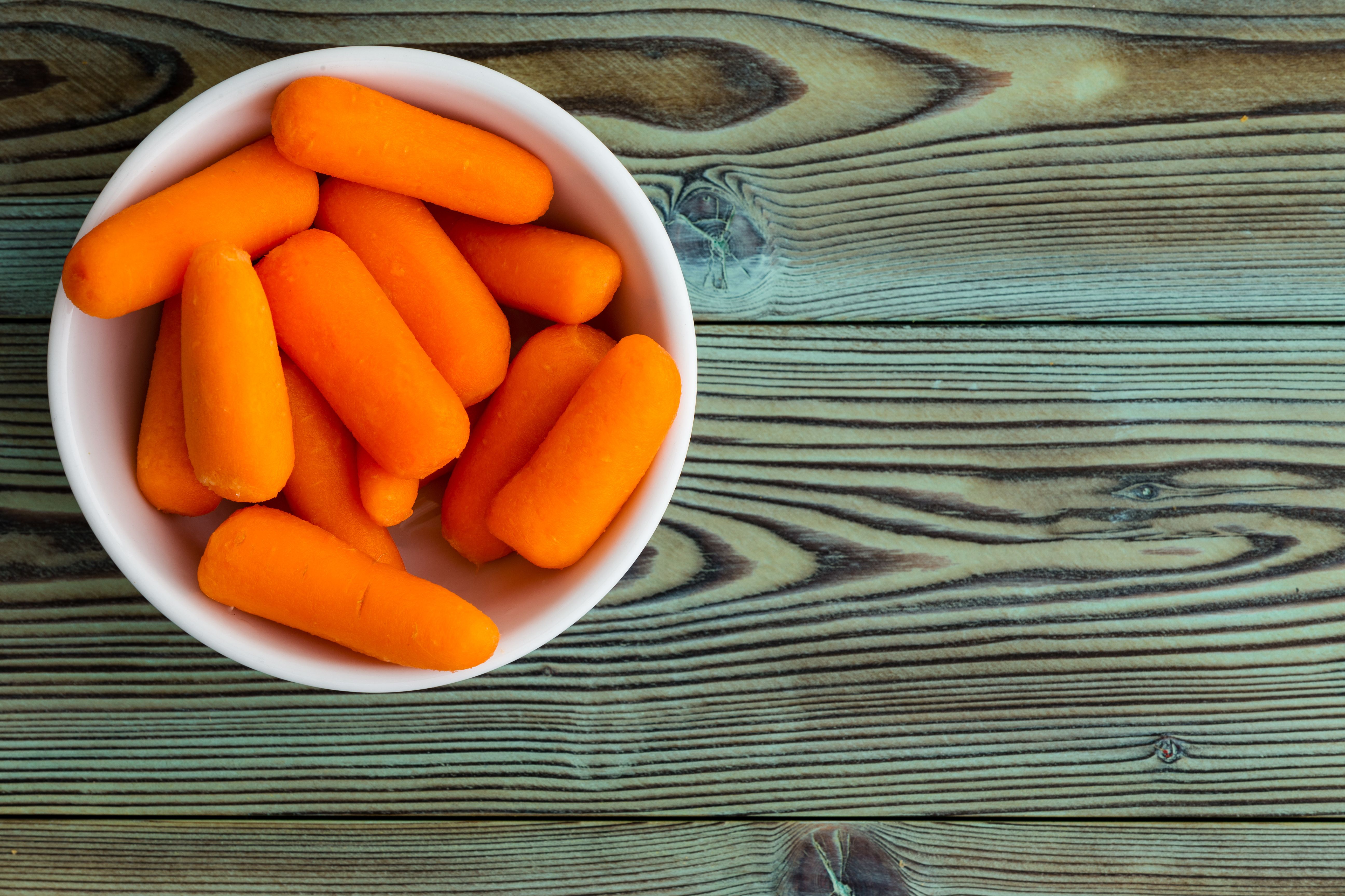 Small ceramic bowl of fresh baby carrots - Image credit: Ozgur Coskun | stock.adobe.com Small ceramic bowl of fresh baby carrots - Image credit: Ozgur Coskun | stock.adobe.com