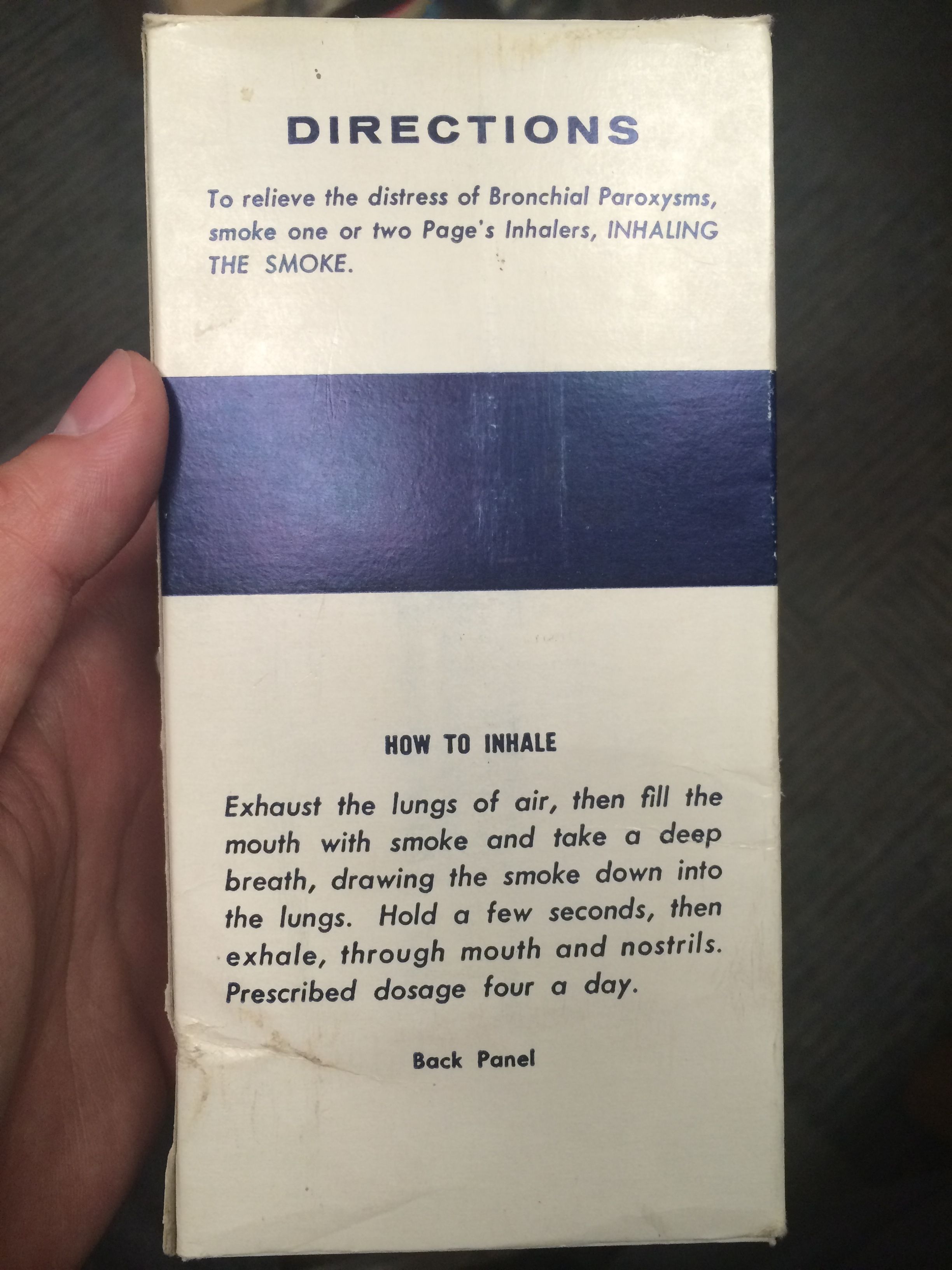 cigarettes prescribed for asthma When Cigarettes Were Medicine: Looking Back on a Popular Asthma Treatment