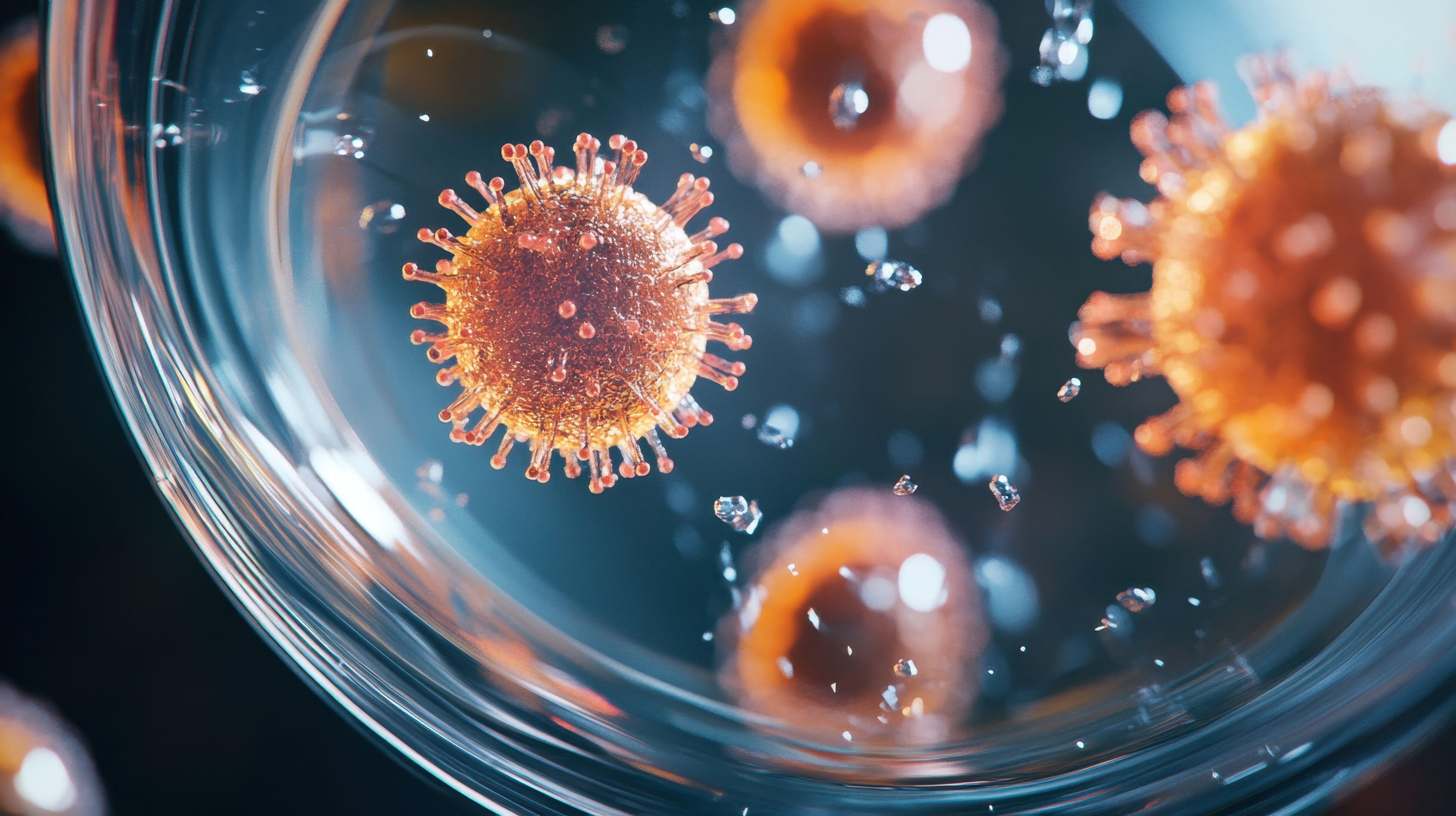 Antiviral Agents Observed Under Magnification - Image credit: Arthittaya | stock.adobe.com