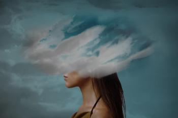 Representation of a woman with brain fog -- Image credit: Julia | stock.adobe.com