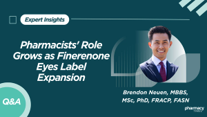 Q&A: Pharmacists' Role in CKD Grows as Finerenone Eyes Label Expansion