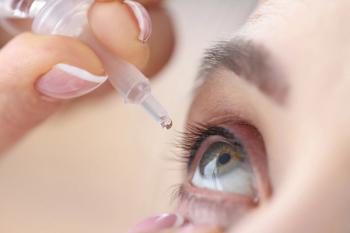 Woman drips eye drops into her eyes | Image credit: Megaflopp - stock.adobe.com