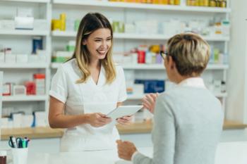 Female pharmacist selling medications at drugstore to a senior woman customer | Image Credit: Zamrznuti tonovi - stock.adobe.com