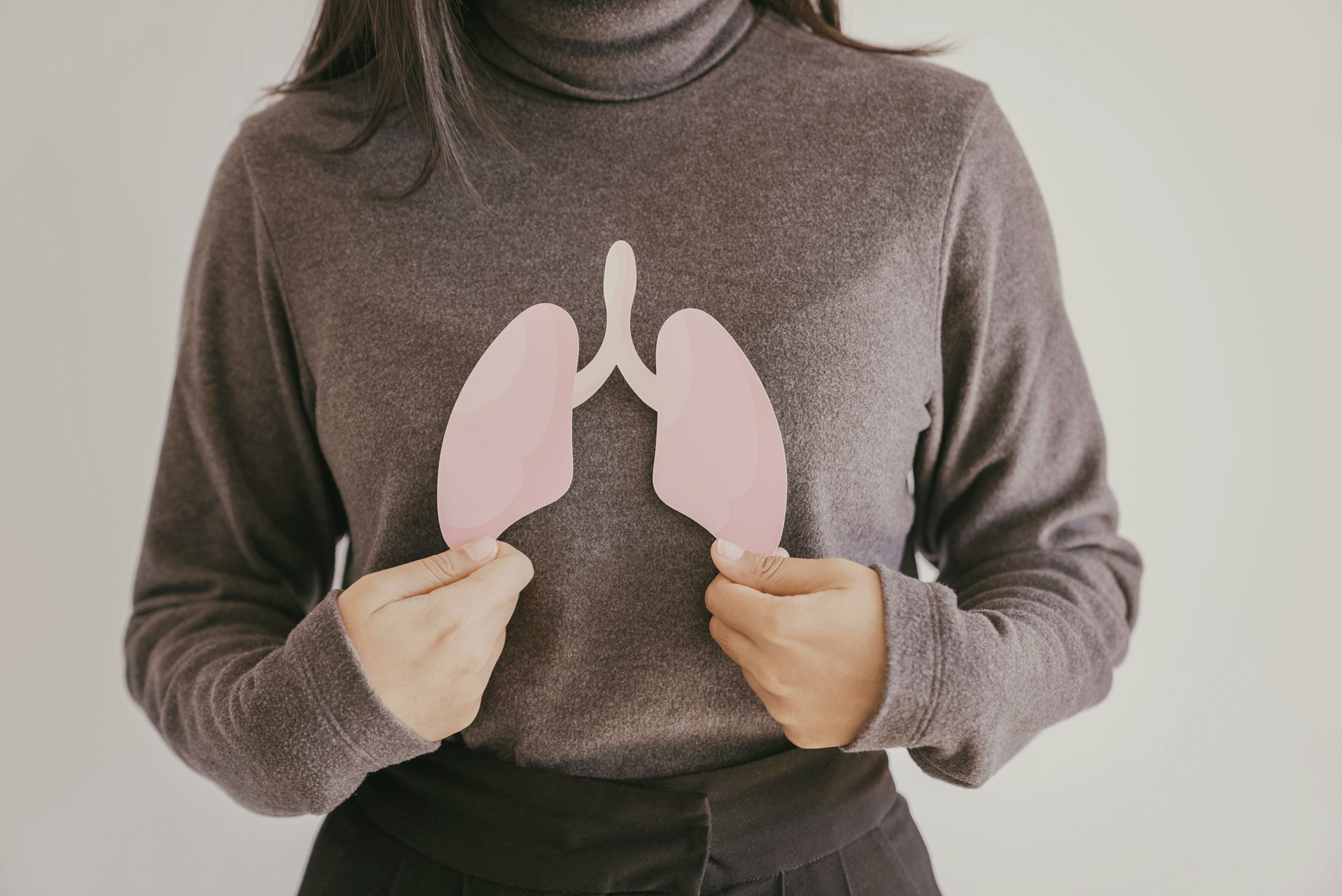 Woman with non–small cell lung cancer (NSCLC) -- Image credit: Sewcream Studio | stock.adobe.com