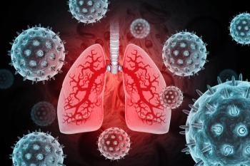 Viral respiratory infection (VRI). Epidemic and pandemic viral infection. 3d illustration