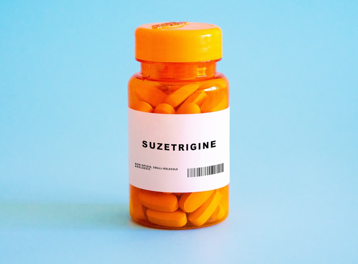 Suzetrigine, It is a non-opioid, small-molecule analgesic