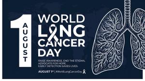 World lung cancer awareness day graphic design | Image Credit: MD | stock.adobe.com