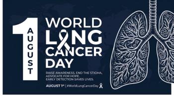 World lung cancer awareness day graphic design | Image Credit: MD | stock.adobe.com