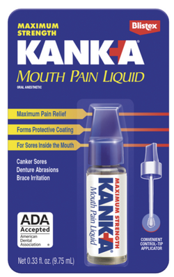Daily OTC Pearl: Kank-A Mouth Pain Liquid