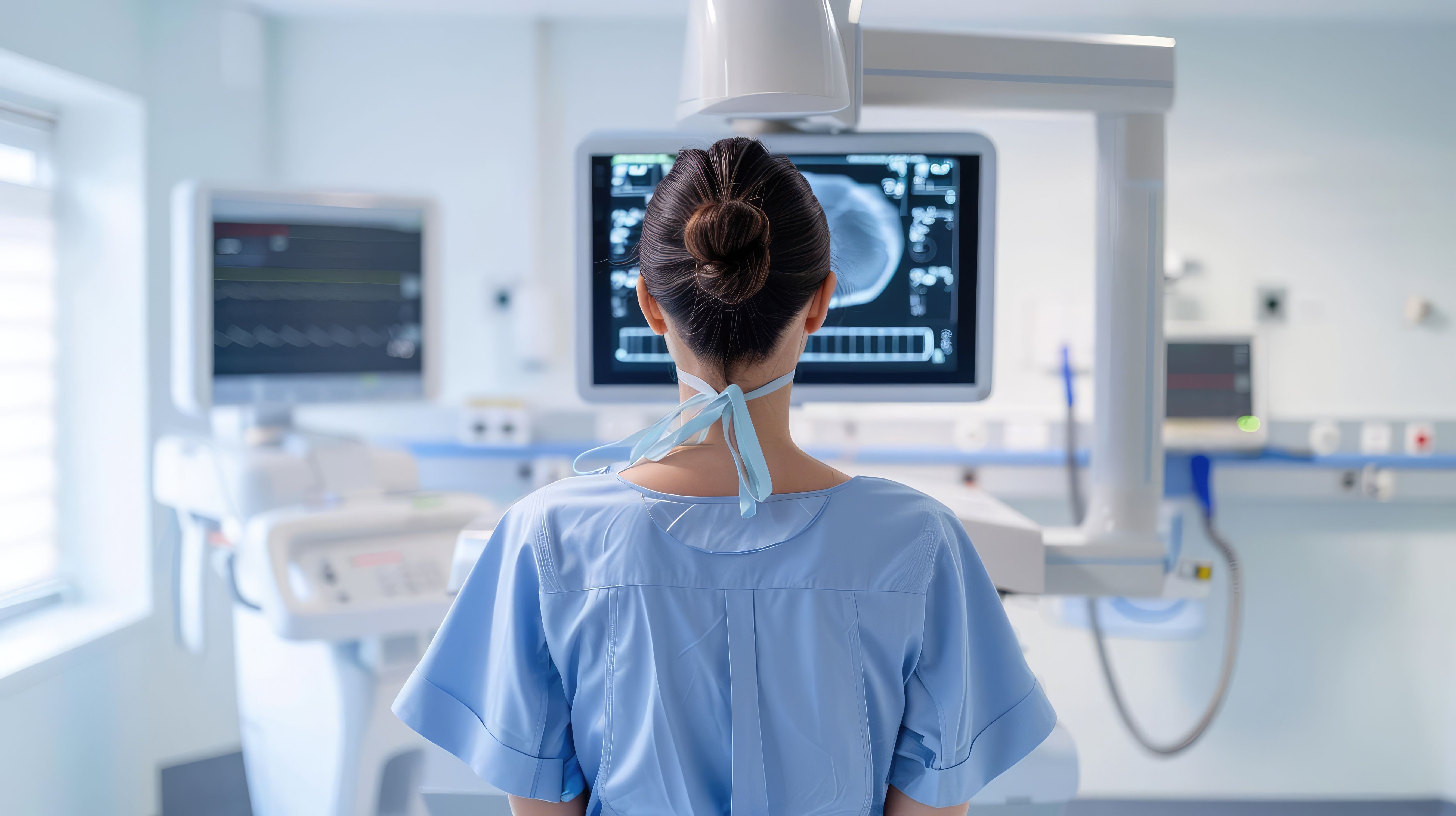 Woman getting a mammogram | Image Credit: © IYearDesign - stock.adobe.com