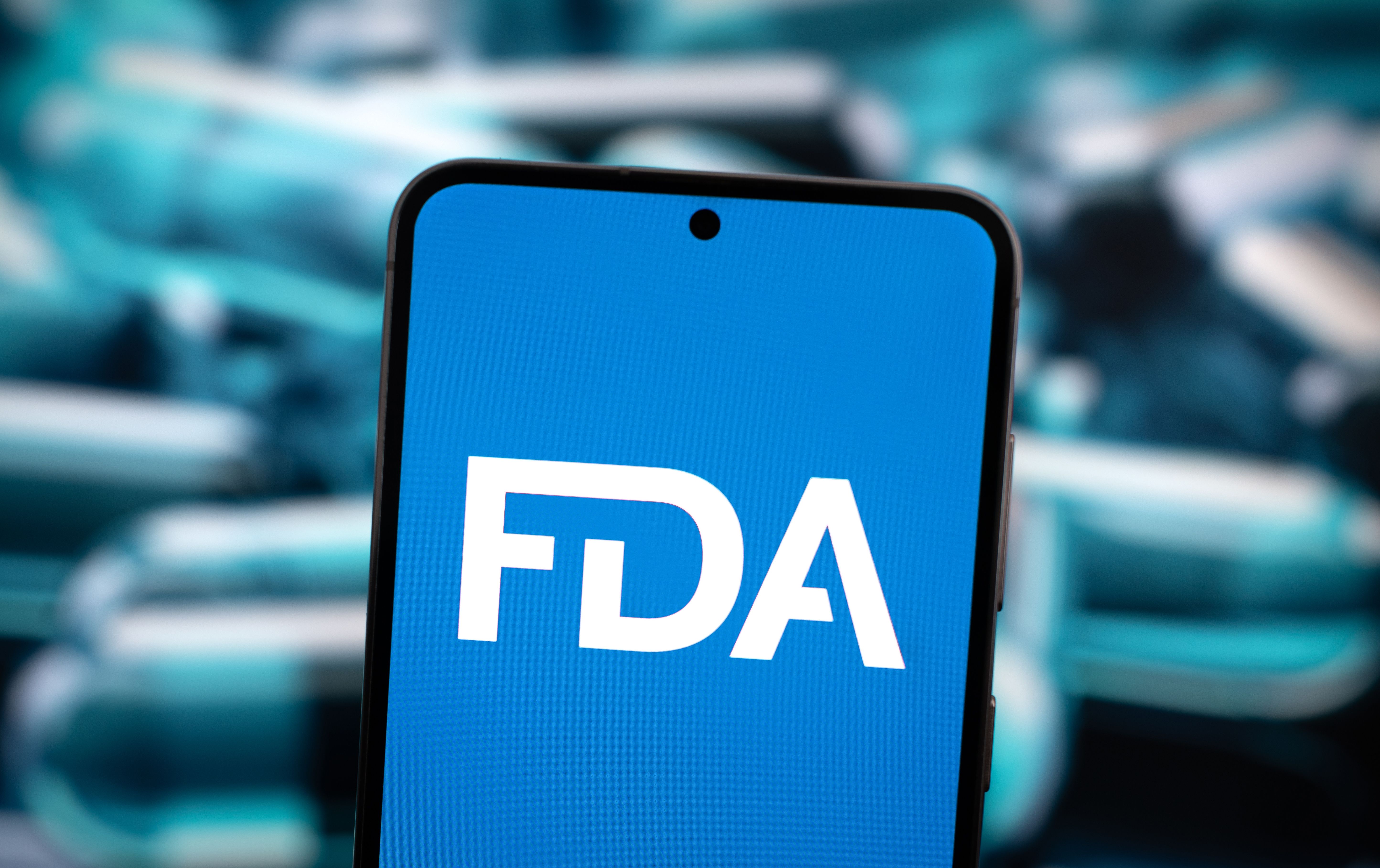 FDA logo on smartphone -- Image credit: gguy | stock.adobe.com