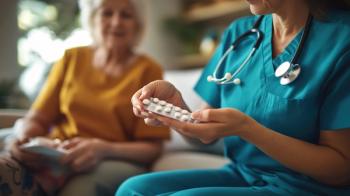 A close-up of a home care nurse assisting a patient with daily tasks, such as medication management and wound care - Image credit: somneuk | stock.adobe.com