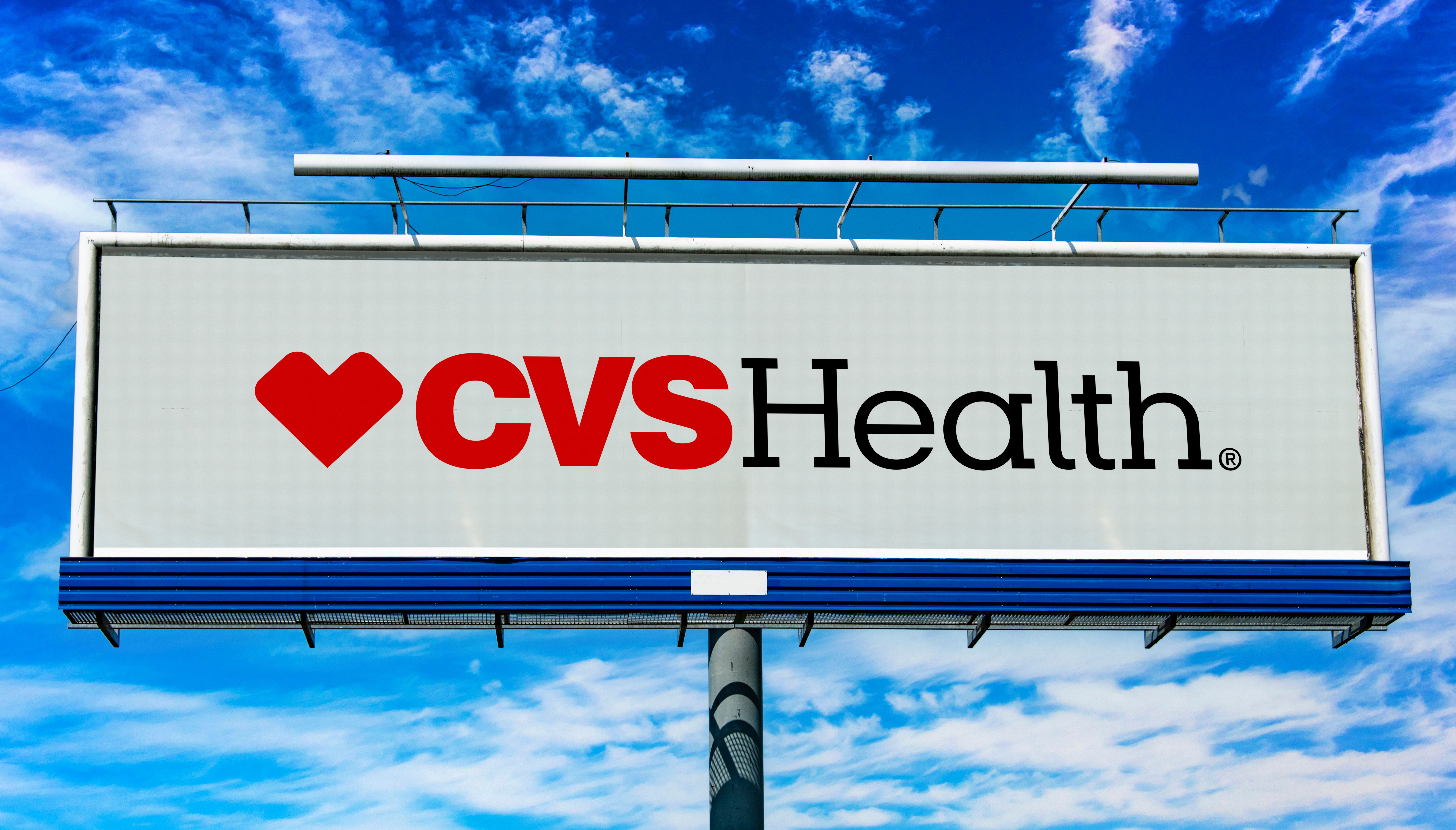 CVS Health billboard -- Image credit: monticellllo | stock.adobe.com