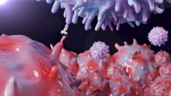 3D rendering of an antibody binding to PD-1 receptor | Image Credit: © Alpha Tauri 3D - stock.adobe.com