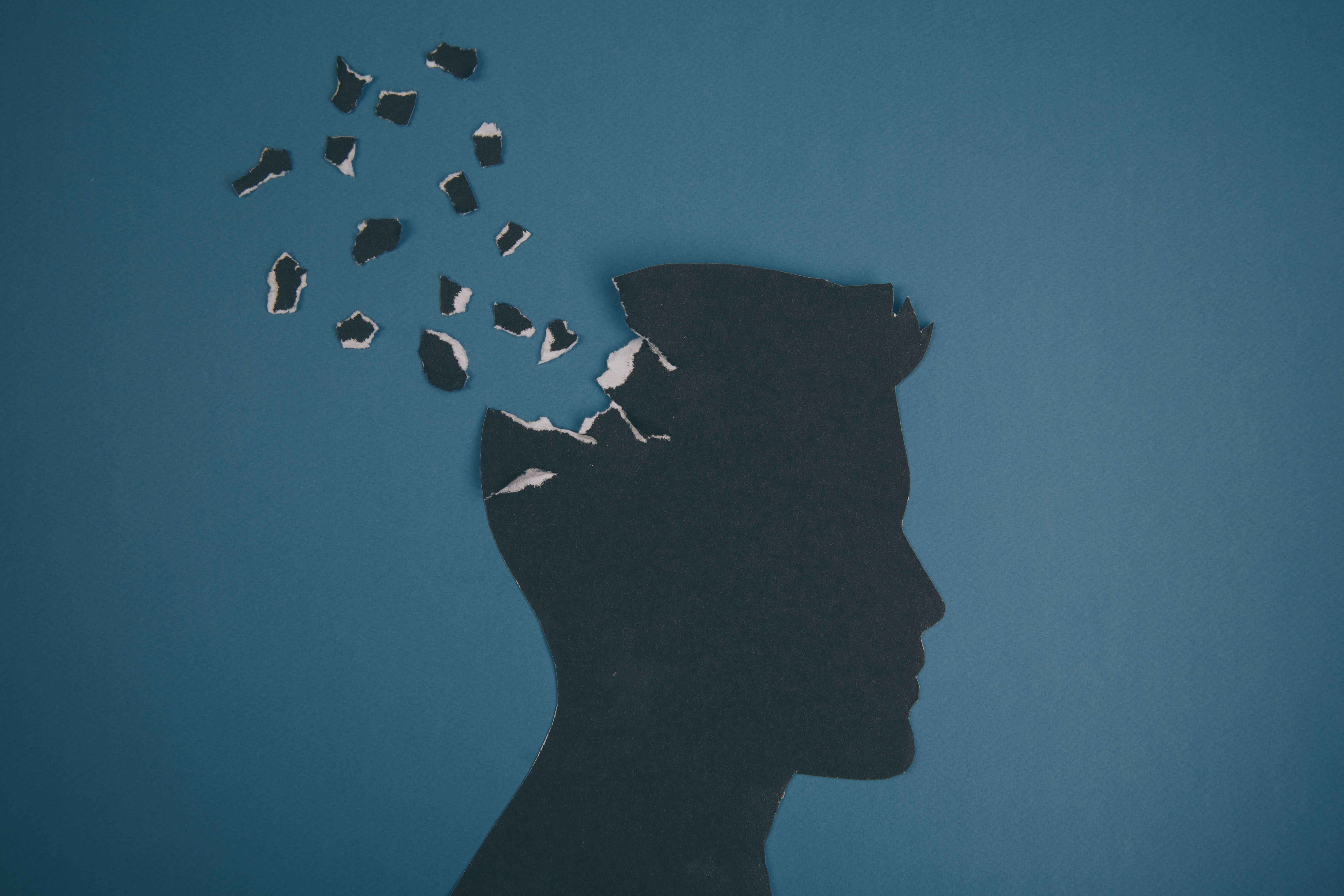 Brain disorder symbol presented by human head made form paper | Image Credit: burdun - stock.adobe.com