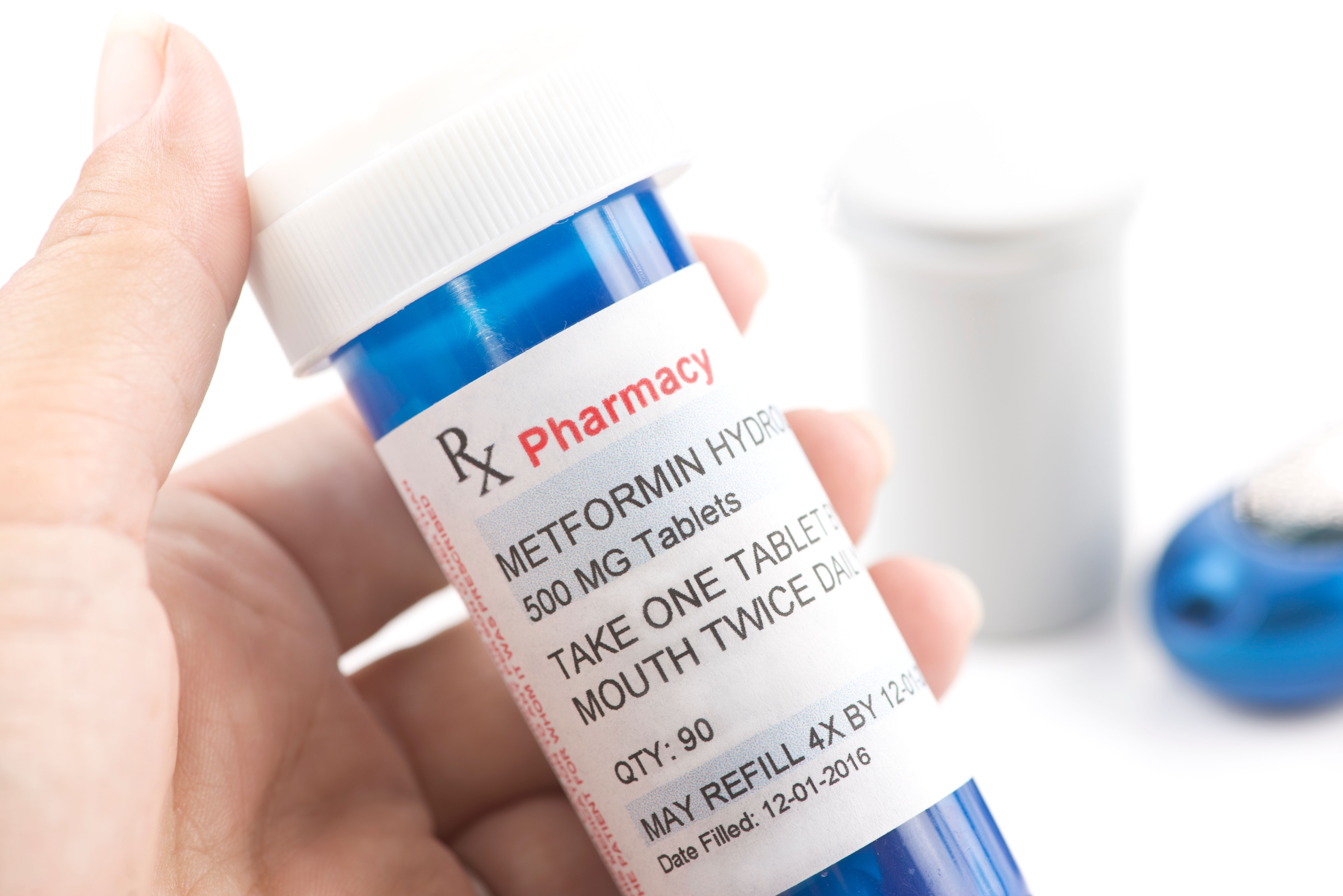 Metformin prescription bottle | Image Credit: © Sherry Young - stock.adobe.com