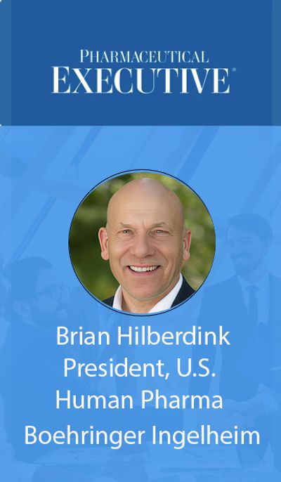 Brian Hilberdink, president of U.S. Human Pharma, Boehringer Ingelheim,